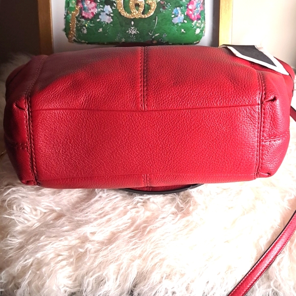 Coach Red Lexy Crossbody Bag - Picture 10 of 14